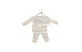 CONJUNTO 3 PEÇAS NEUTRO - Carter's