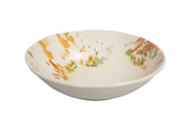 PRATO FUNDO CERÂMICA CREME - Oxford Porcelanas