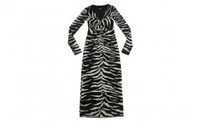 VESTIDO ESTAMPADO ZEBRADA FEM - My Place